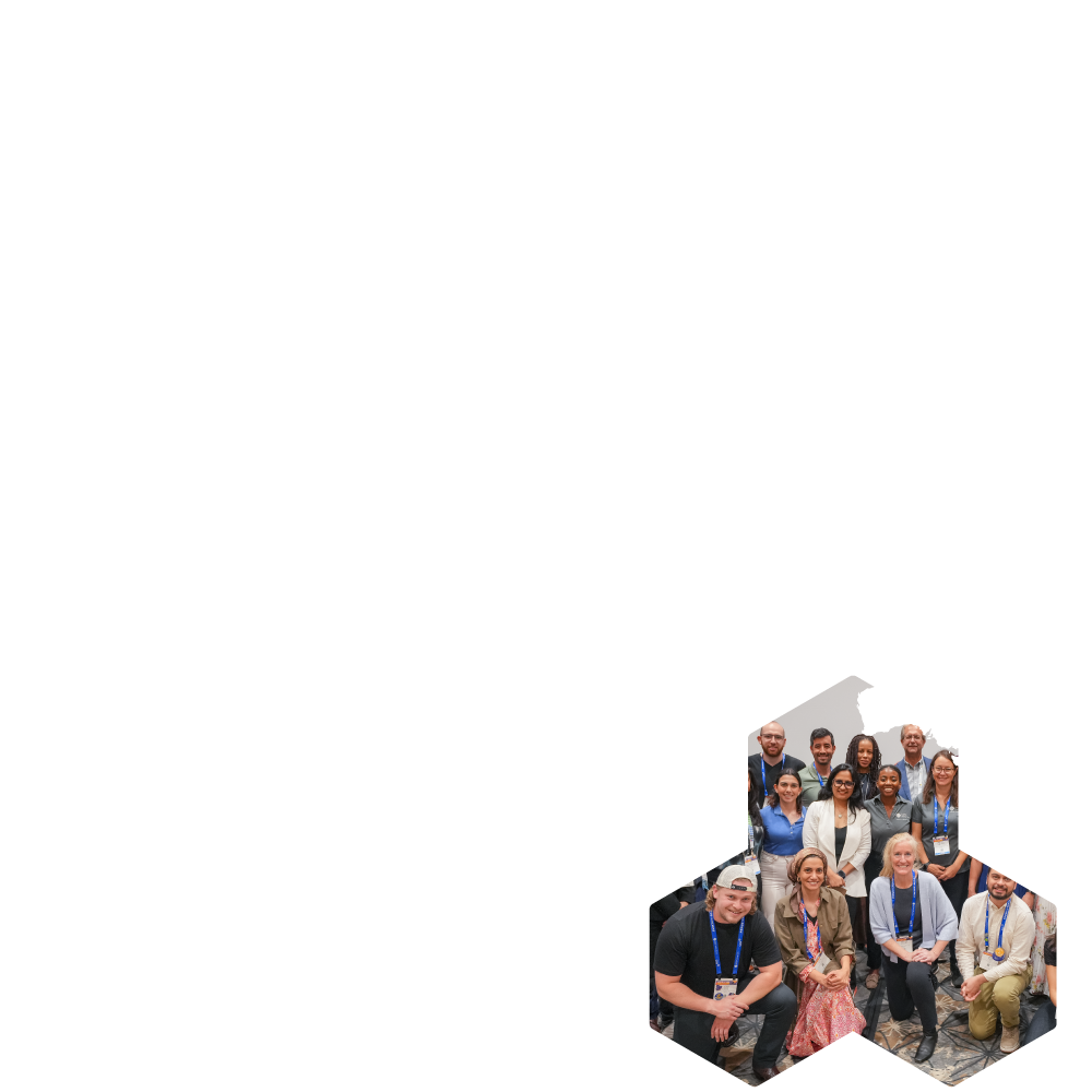 World map with GC&E attendees